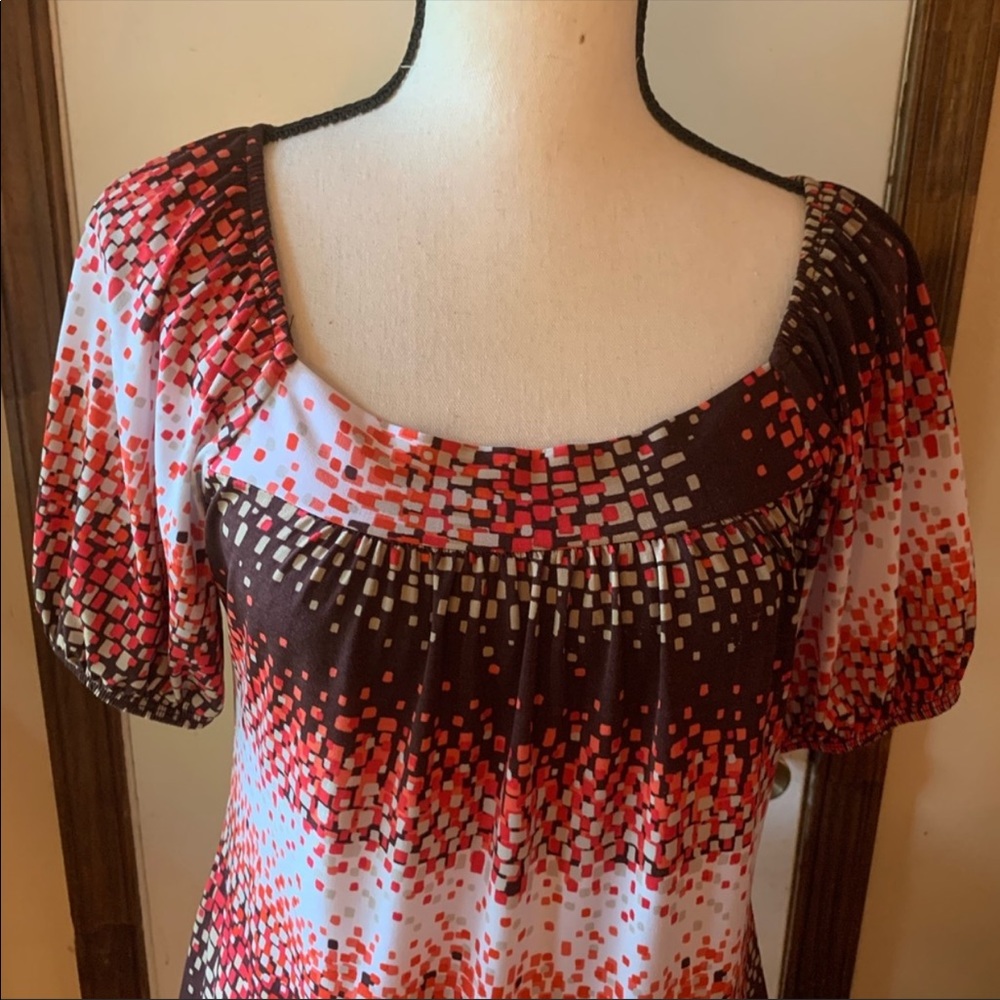 Cute Office Career Blouse Size Medium - Picture 2 of 3
